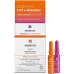 sesderma FLASH EFEKT ACGLICOLIC + C-VIT сироватка 1×2x1,5 мл, сироватка з високим вмістом гліколевої кислоти: ціни та характеристики