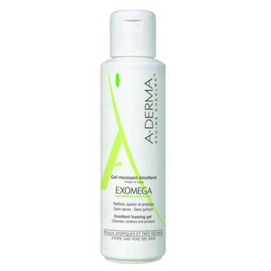 A-Derma Exomega Піноутворюючий гель для обличчя та тіла з вівсяним молочком, 500 мл: ціни та характеристики
