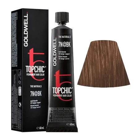 Перманентная краска для волос Goldwell Top Chic Can 7N@BK 250 мл: цены и характеристики