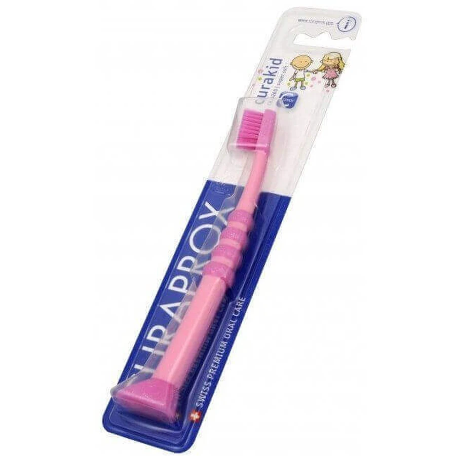 Curaprox Baby Дитяча зубна щітка 0 - 4 роки, ручна з ручними тітушками: ціни та характеристики