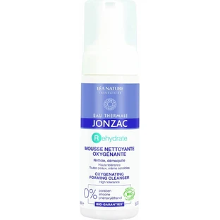 Пінка для зняття макіяжу JONZAC Rehydrate Oxygenating Foam Makeup Remover BIO 1×150 мл, пінка для зняття макіяжу