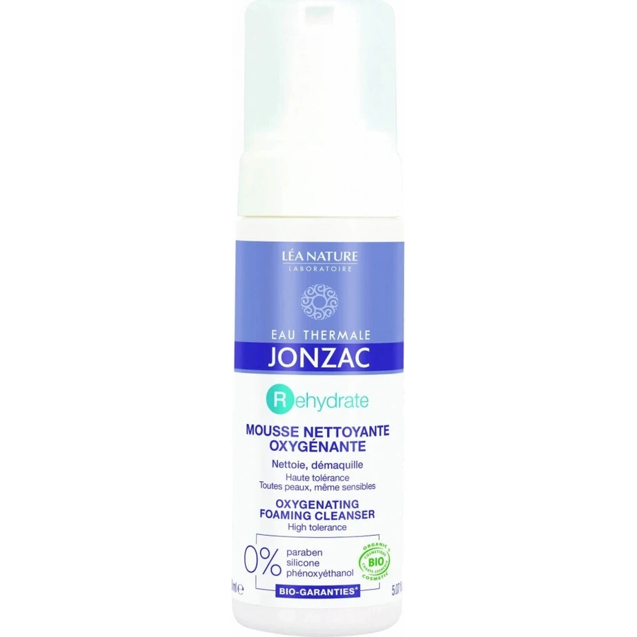 Пінка для зняття макіяжу JONZAC Rehydrate Oxygenating Foam Makeup Remover BIO 1×150 мл, пінка для зняття макіяжу: ціни та характеристики
