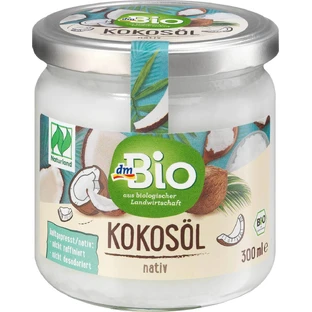 Кокосова олія DmBio Naturland ECO, 300 мл