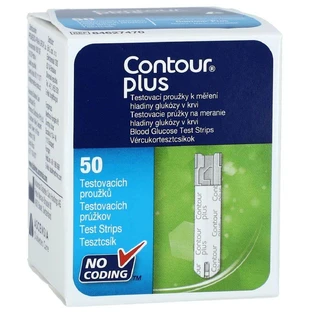 Діагностичні смужки Contour PLUS 50 шт.