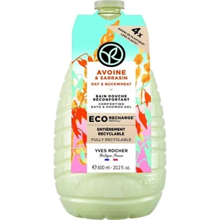 Yves Rocher Refill SG Oats & Buckwheat 1×600 мл, сменный рефилл