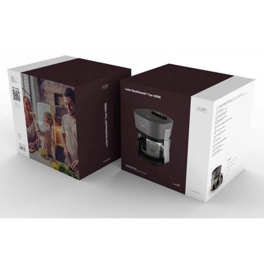 Фритюрниця Lauben Glass&SteamAir® 4500BG: ціни та характеристики