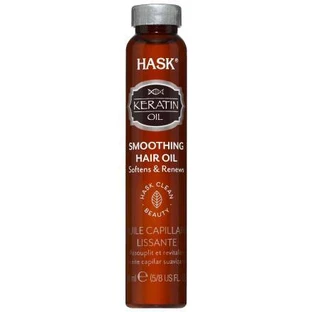 Розгладжуюча олія для волосся Hask Keratin, 18 мл