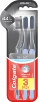 Colgate Зубна щітка Slim Soft Вугілля, 3 шт.