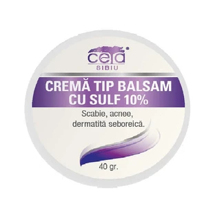 Сірчана мазь 10% Ceta Sibiu, 40 г