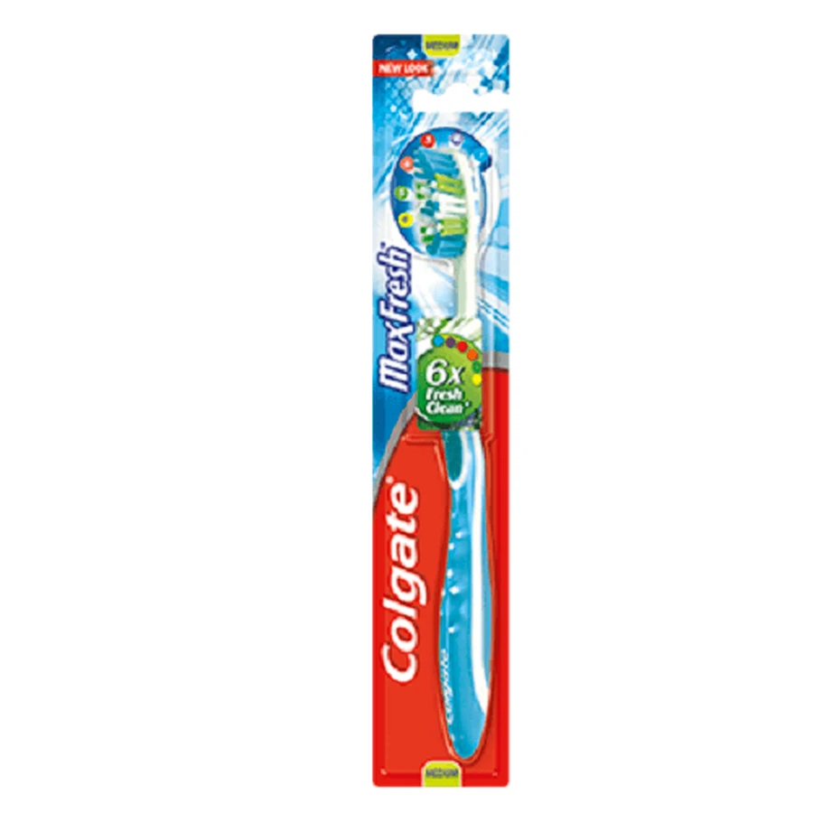 Зубна щітка Max Fresh, середня, Colgate: ціни та характеристики