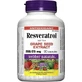 WEBBER NATURALS Ресвератрол 200 мг 1×90 капсул, дієтична добавка