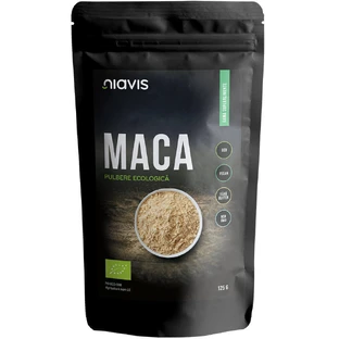 Maca Organic Органический порошок маки, 125 г, Niavis