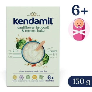 Kendamil Молочна каша з броколі, цвітною капустою та помідорами 6м+ 150 г