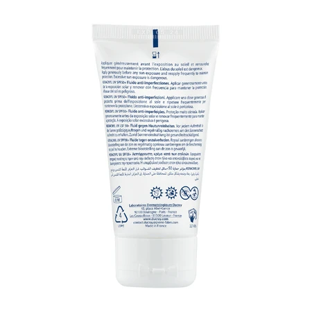 Ducray Keracnyl UV Флюид против несовершенств SPF 50+, 50 мл: цены и характеристики