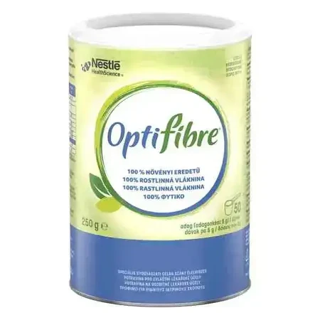 Клетчатка Nestle Optifibre 100% натуральная растворимая, 250 г: цены и характеристики