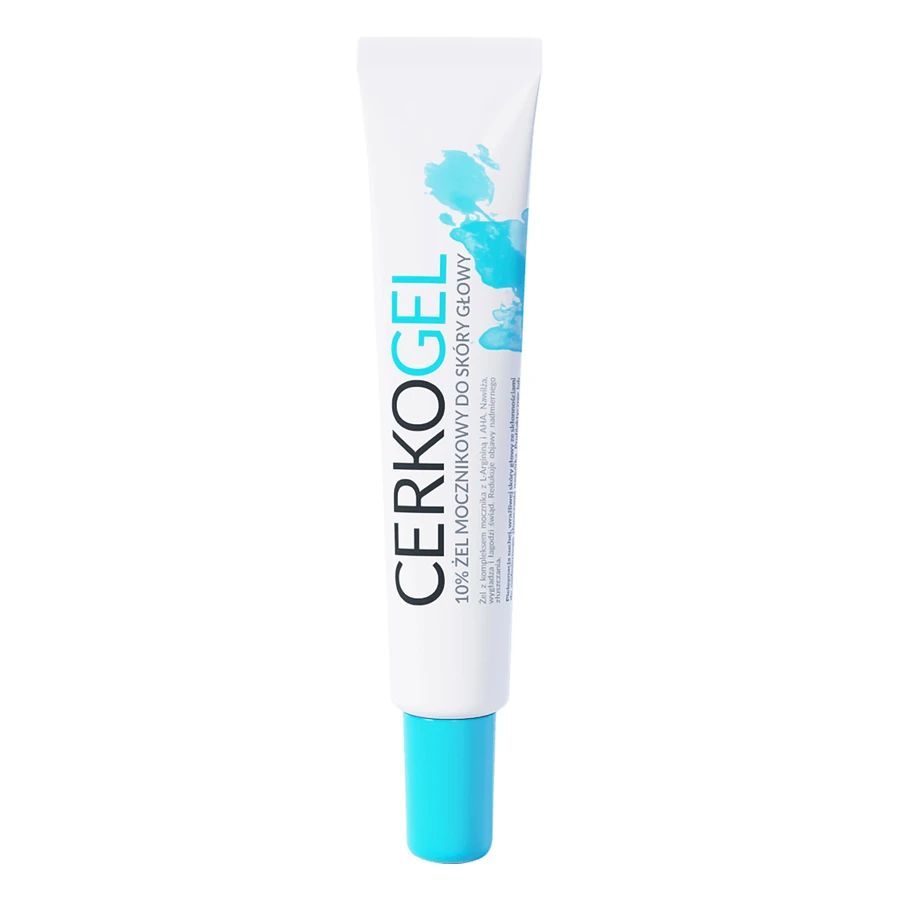Церкогель, 10% сечовина для сухої та чутливої ​​шкіри голови, 50 г: ціни та характеристики
