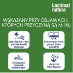 Глазные капли Lacrimal natura, успокаивающие, 10 мл: цены и характеристики