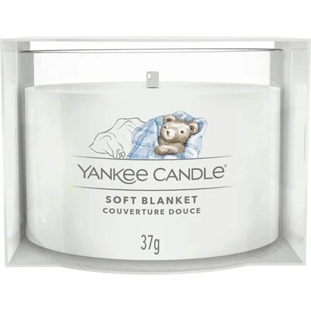 Yankee Candle - Вотивна свічка в склі Soft Blanket 1×37г, ароматизована свічка: ціни та характеристики