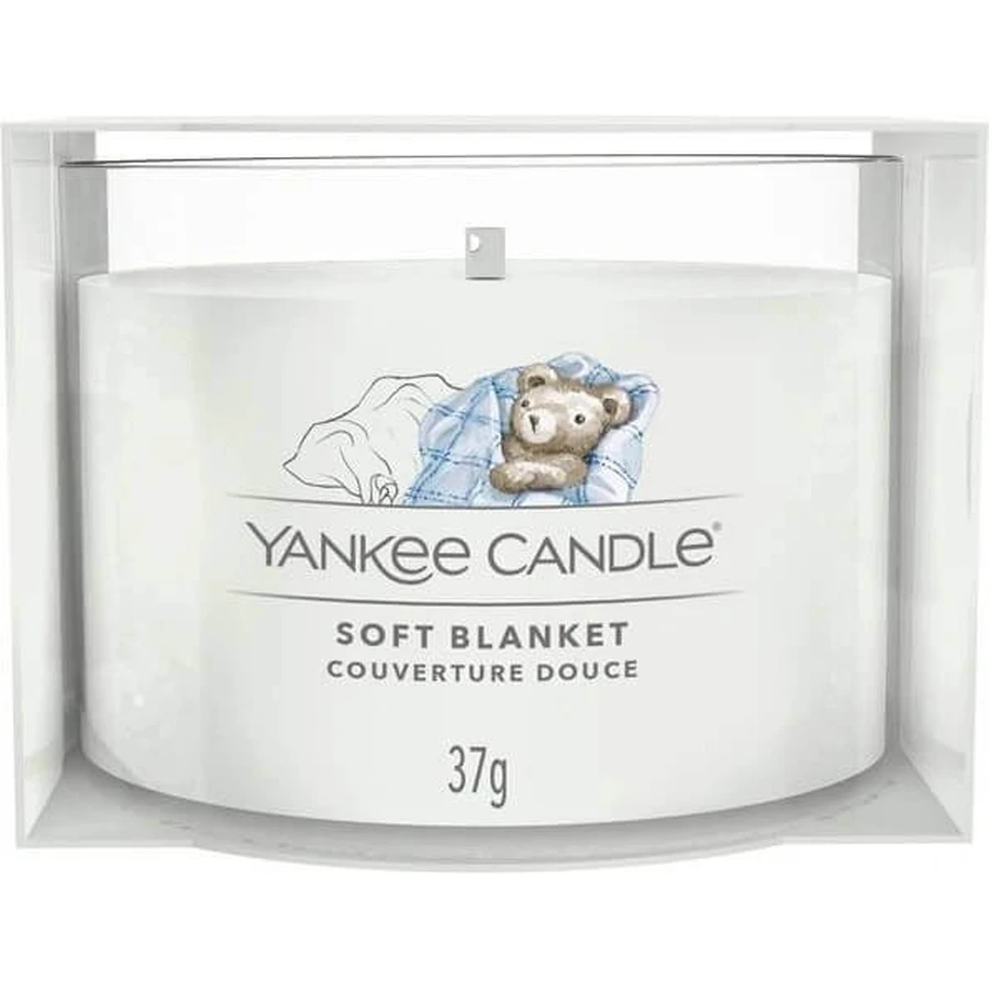 Yankee Candle - Вотивна свічка в склі Soft Blanket 1×37г, ароматизована свічка: ціни та характеристики