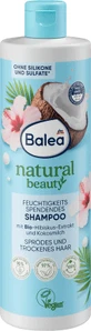Зволожуючий шампунь Balea natural beauty з екстрактом кокоса та гібіскуса, 400 мл