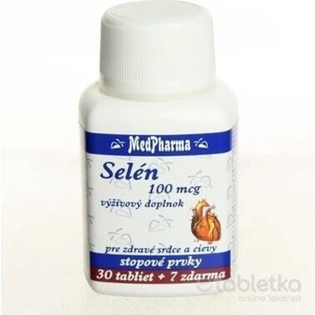 MedPharma SELEN 100 мкг 1×37 табл, селен: цены и характеристики