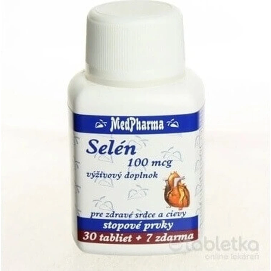 MedPharma SELEN 100 мкг 1×37 табл, селен: цены и характеристики