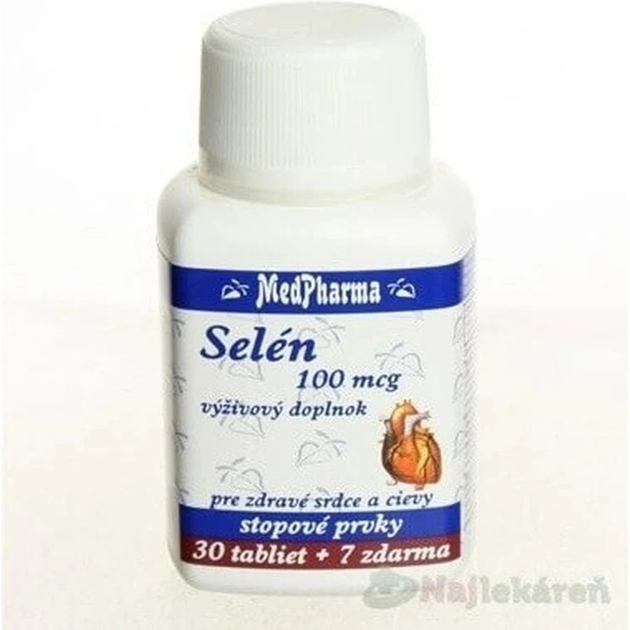MedPharma SELEN 100 мкг 1×37 табл, селен: цены и характеристики