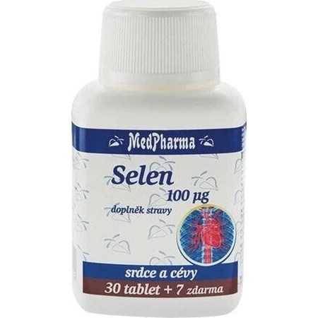 MedPharma SELEN 100 мкг 1×37 табл, селен: цены и характеристики