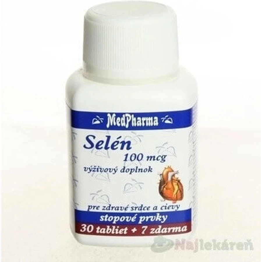 MedPharma SELEN 100 мкг 1×37 табл, селен: цены и характеристики