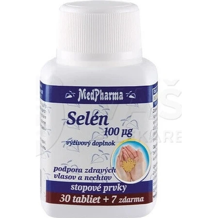 MedPharma SELEN 100 мкг 1×37 табл, селен: цены и характеристики