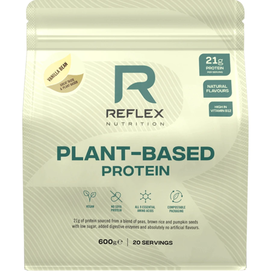 Reflex Nutrition Протеин на растительной основе ванильный боб 600 г: цены и характеристики