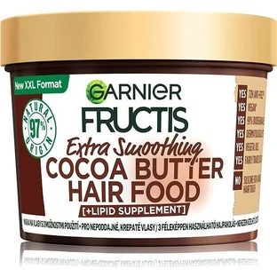 Garnier Fructis Hair Food Какао-масло розгладжуюча маска для неслухняного, кучерявого волосся, 400 мл 1×400 мл, маска для волосся