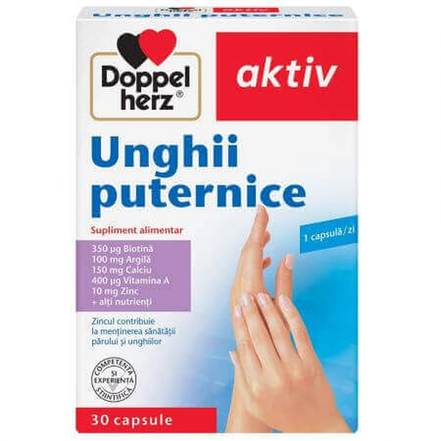 Крепкие ногти, 30 таблеток, Doppelherz: цены и характеристики