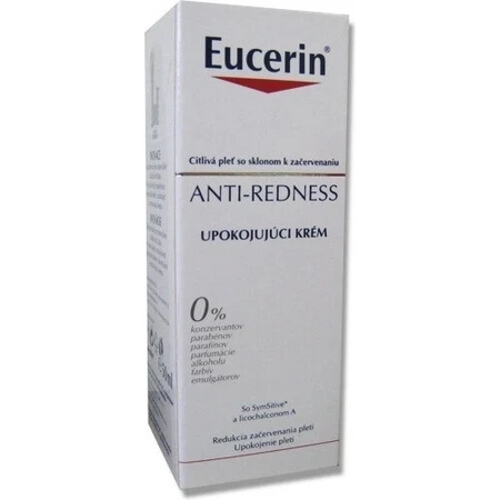 Eucerin ANTI-REDNESS успокаивающий крем 1×50 мл, для чувствительной кожи, склонной к покраснениям: цены и характеристики