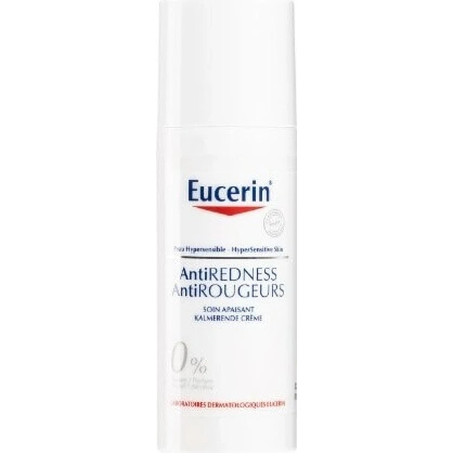 Eucerin ANTI-REDNESS успокаивающий крем 1×50 мл, для чувствительной кожи, склонной к покраснениям: цены и характеристики
