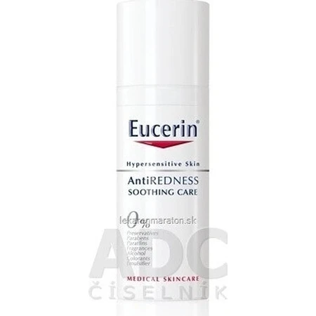 Eucerin ANTI-REDNESS успокаивающий крем 1×50 мл, для чувствительной кожи, склонной к покраснениям: цены и характеристики