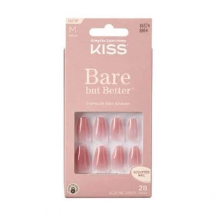 Накладные ногти Bare but Better, Nude Medium Coffin, Kiss