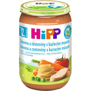 HiPP Pasta паста куряча з овочами дитяче меню 220 г