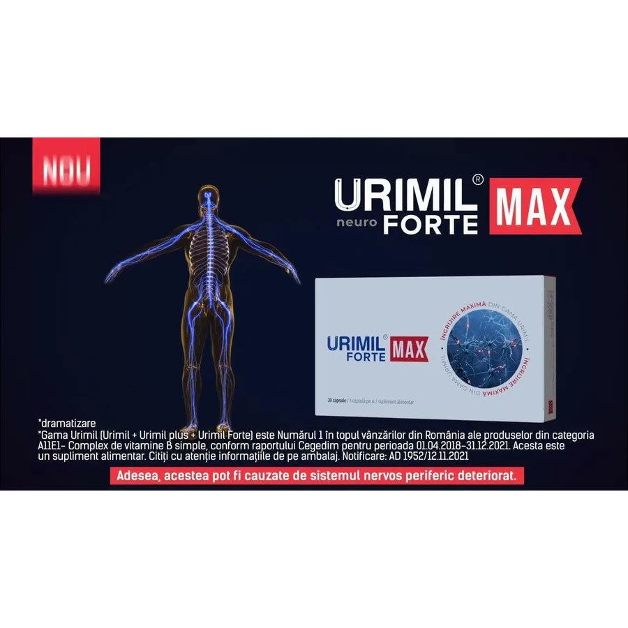 Уримил Форте Макс Plantapol Urimil Forte Max, 30 капсул: цены и характеристики
