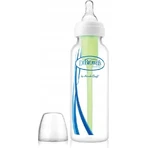 Dr.BROWN'S BABY BOTTLE OPTIONS+ 250 мл 1×1 шт, вузька, 0M+, антиколікова, пластик, біла: ціни та характеристики