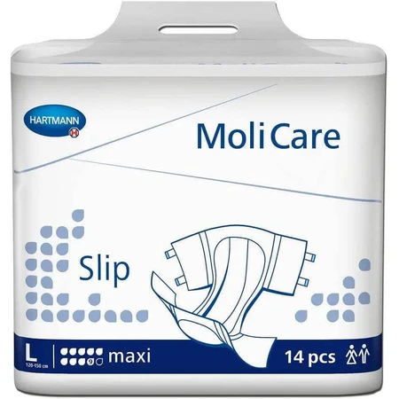 Molicare Slip Maxi 9 капель, размер L (120-150 см), 14 шт.: цены и характеристики