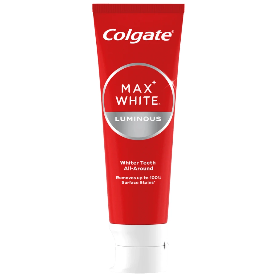 Colgate Max White Luminous, фторсодержащая зубная паста, gill mita, 75 мл: цены и характеристики