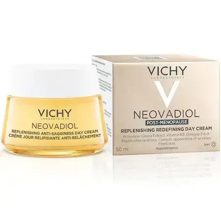 Vichy Neovadiol Ліпідний денний крем для обличчя після менопаузи, що відновлює ліпідний баланс, 50 мл: ціни та характеристики