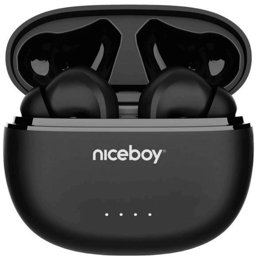 Беспроводные наушники Niceboy HIVE Pins 3 черный: цены и характеристики
