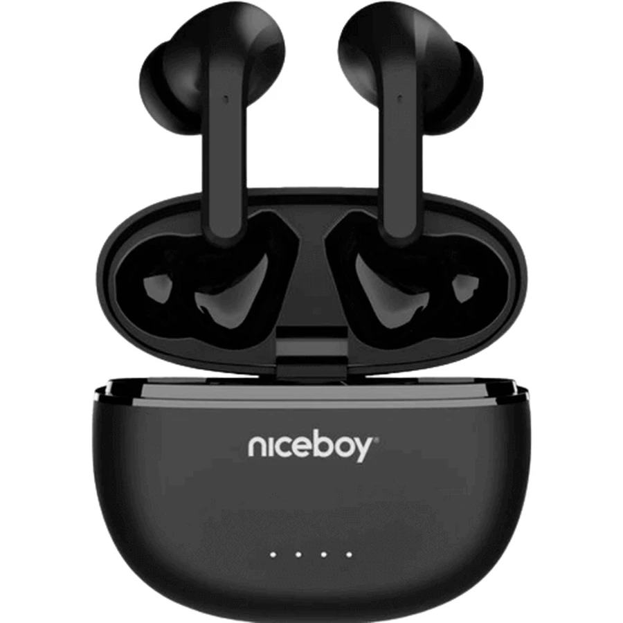 Беспроводные наушники Niceboy HIVE Pins 3 черный: цены и характеристики