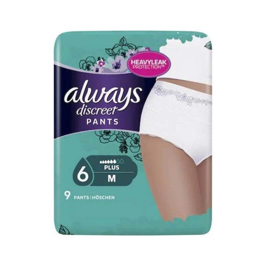 Always Discreet Pants Medium подгузники-трусики для женщин, 9 шт: цены и характеристики