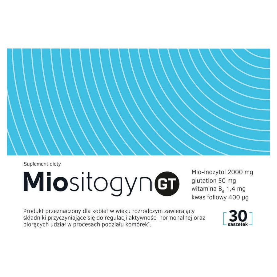 Миозитогин Gt Polski Lek Miositogyn GT со вкусом апельсина, саше 5 г, №30: цены и характеристики