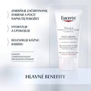 Eucerin AtopiControl Крем для сухой кожи 50 мл