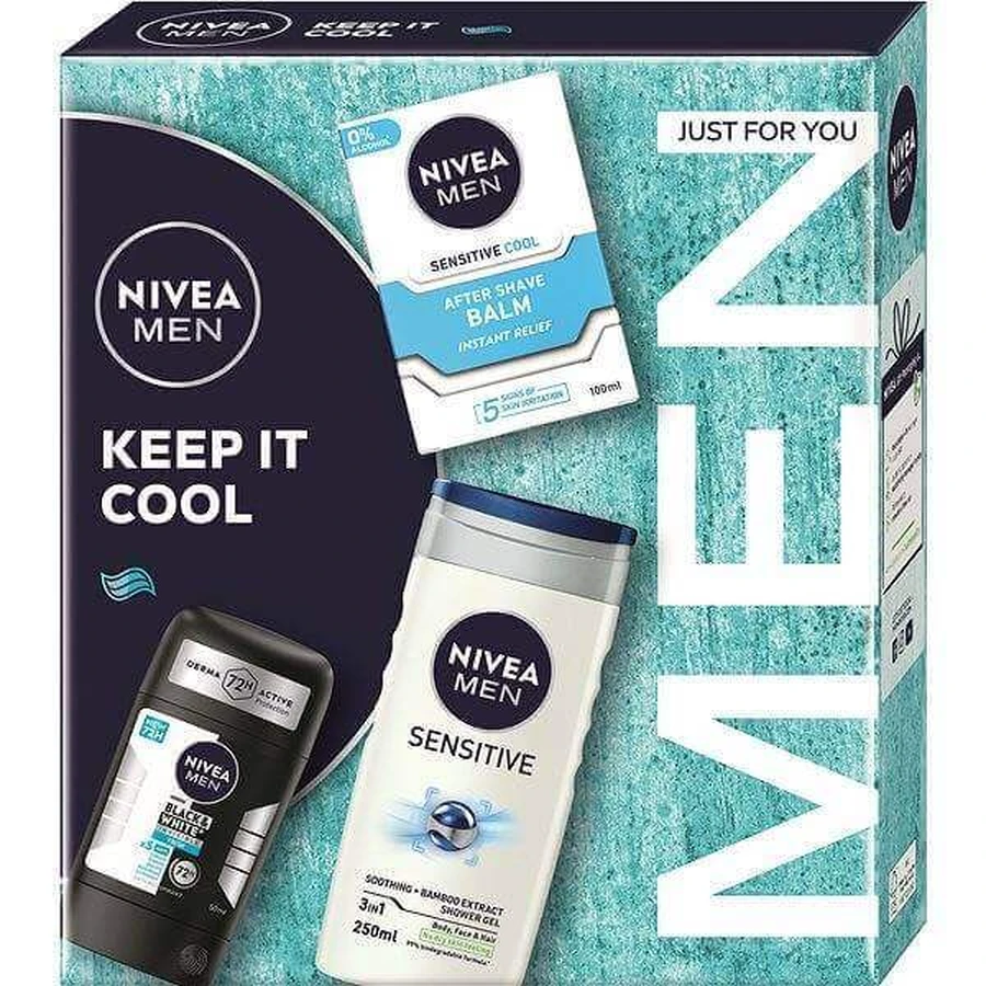 NIVEA MEN BOX BALM COOLING 1×1 шт, подарочная упаковка: цены и характеристики