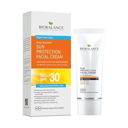 Солнцезащитный крем SPF30+ для лица, очень высокая защита UVA и UVB, Bio Balance, 75 мл: цены и характеристики